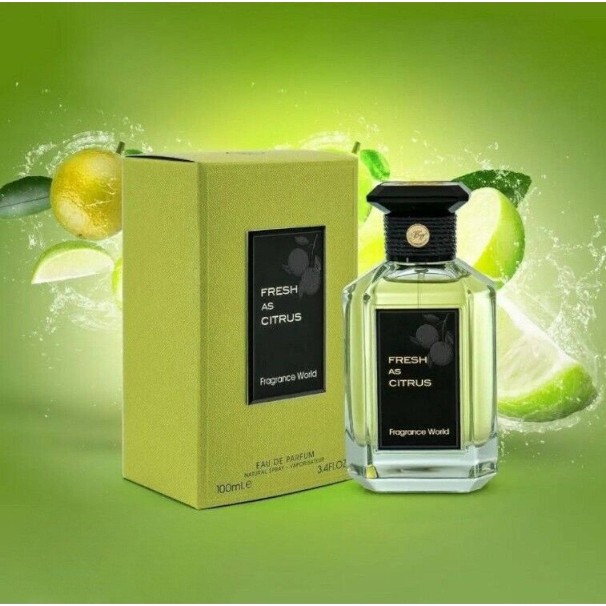 Fresh As Citrus 100ml Eau De Parfum By Fragrance World