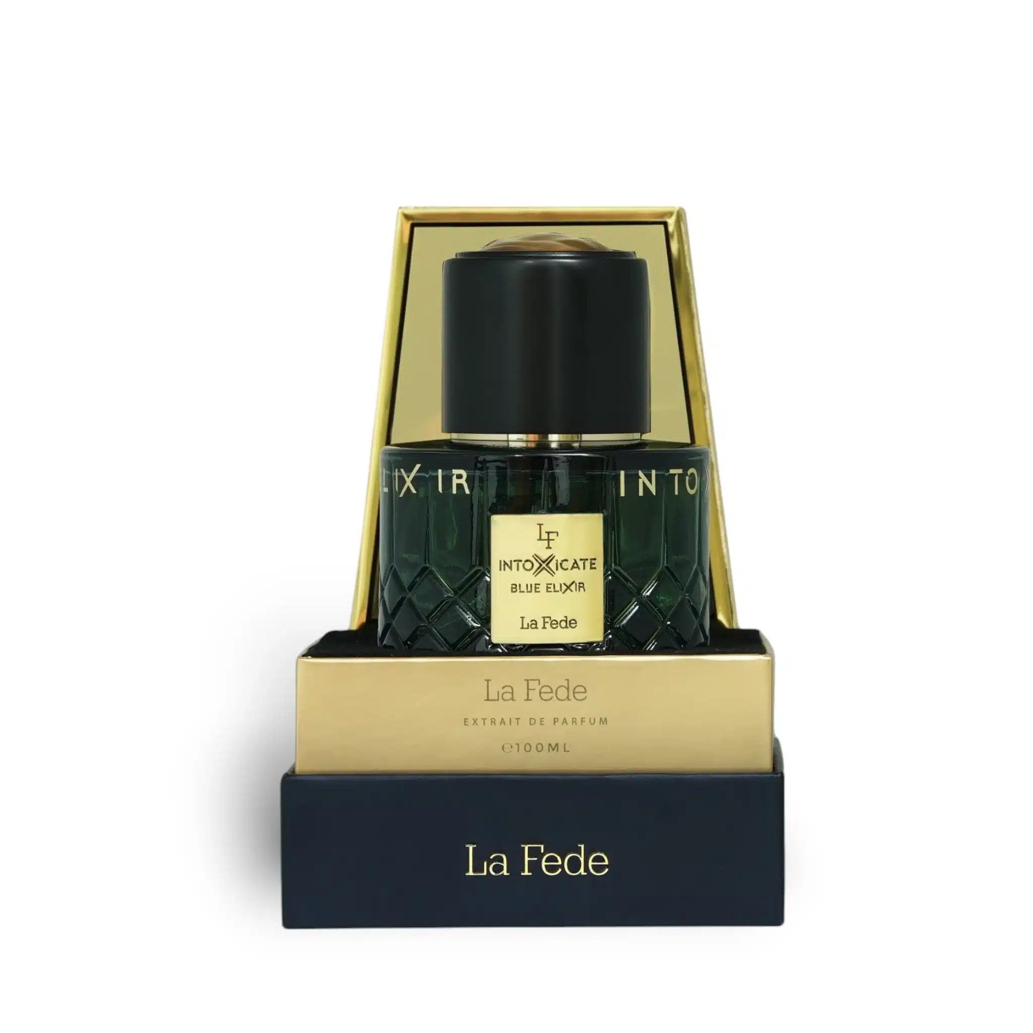 Intoxicate Blue Elixir 100ml EDP by La Fede (Khadlaj)